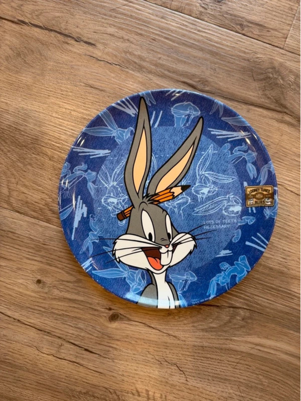 Vintage Y2K Bugs Bunny Plate